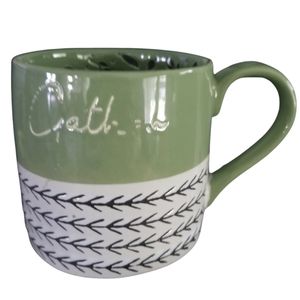 “Way to Celebrate” brand mug : Gather, Thanksgiving Earthenware Ceramic